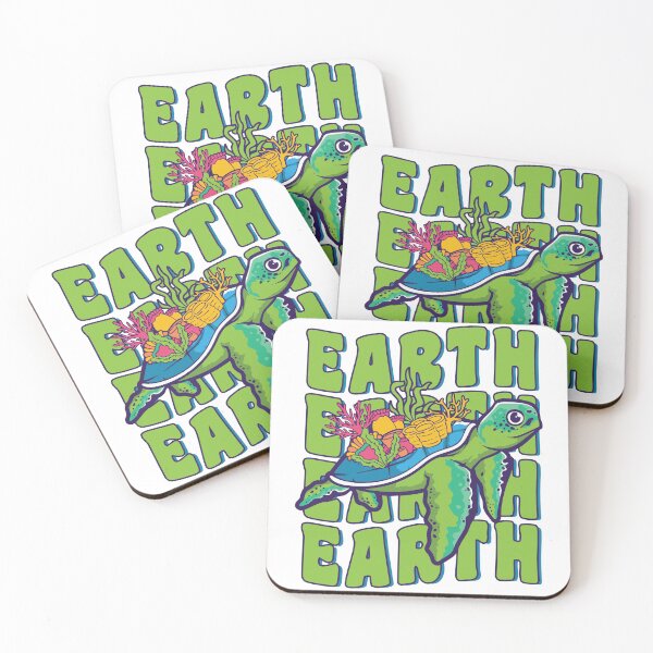 Item preview, Groovy Earth Day Sea Turtle Lover Wildlife Conservation designed and sold by MintedFresh.