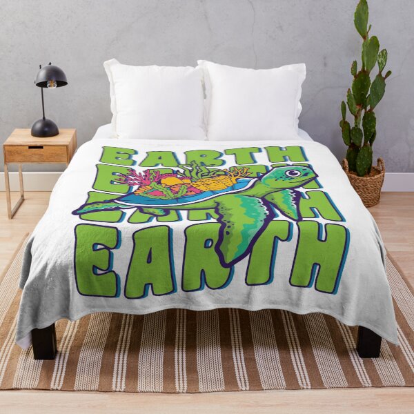 Item preview, Groovy Earth Day Sea Turtle Lover Wildlife Conservation designed and sold by MintedFresh.