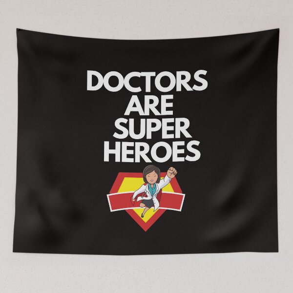 Item preview, Female Doctors Are Super Heroes designed and sold by CREATIVELEANS ⭐️⭐️⭐️⭐️⭐️.
