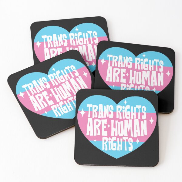 Item preview, Trans Rights are Human Rights on Black designed and sold by Olivia Oltmanns.