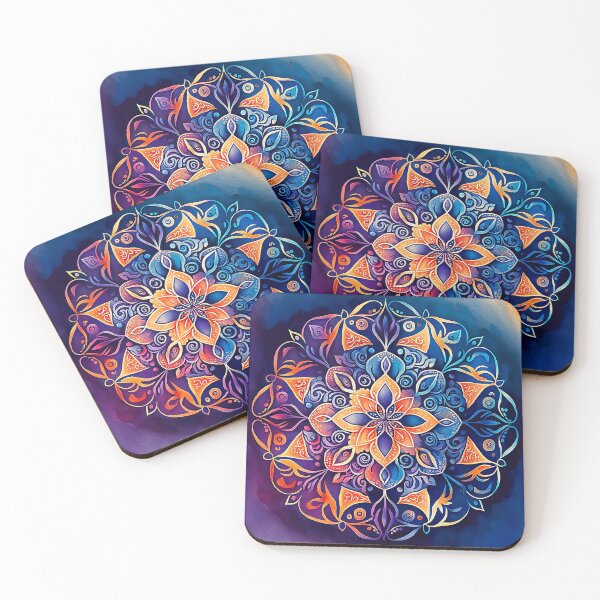 Aperçu de l'œuvre Belle fleur de mandala créée et vendue par MuaveMotifs.