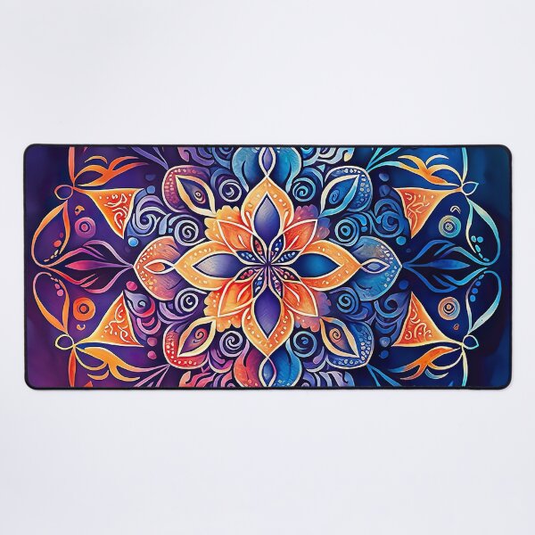 Aperçu de l'œuvre Belle fleur de mandala créée et vendue par MuaveMotifs.