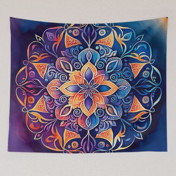 Aperçu de l'œuvre Belle fleur de mandala créée et vendue par MuaveMotifs.