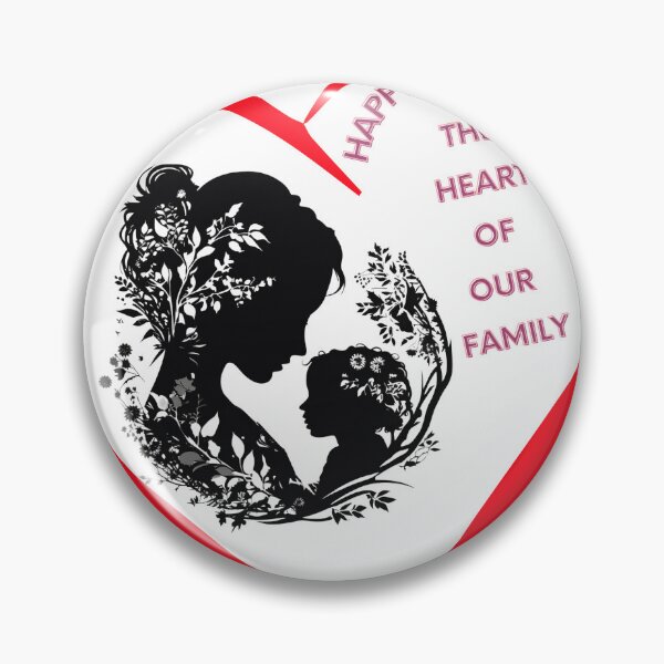 Item preview, Happy Mother's day The heart of our family designed and sold by InStickers.