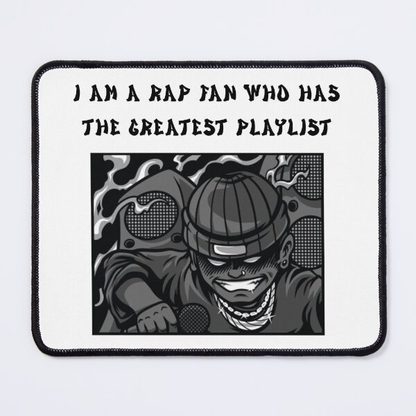Item preview, i am a rap fan  designed and sold by -DEEWOLF-.