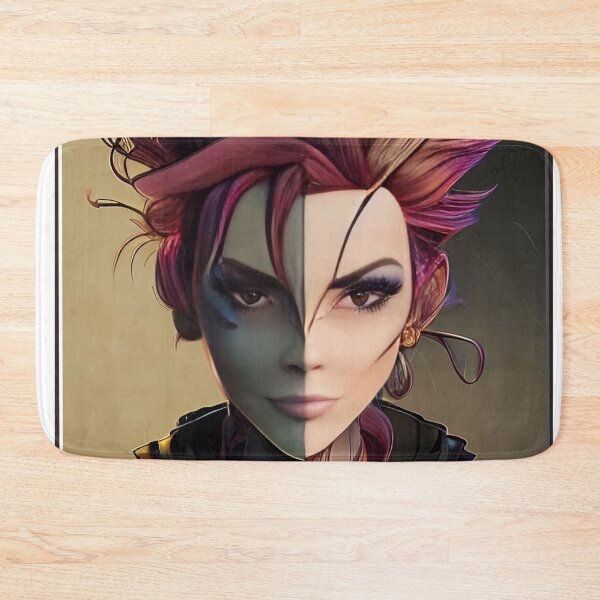 Item preview, Portrait of a Light and Dark Gothic Redhead Steam Punk Down designed and sold by 9000MilesToHome.