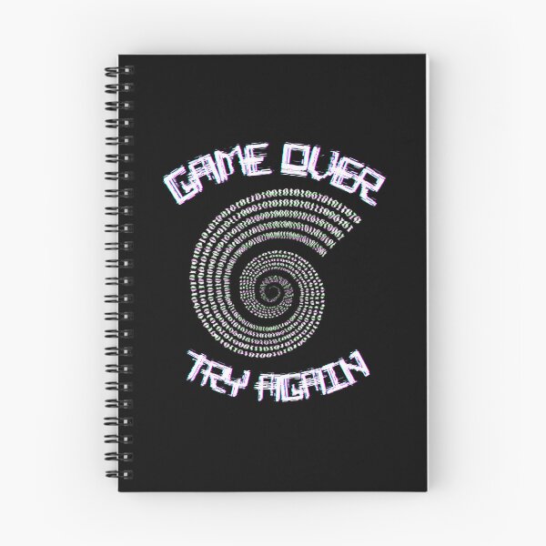 Item preview, Game over Try again! designed and sold by Cyber-Jess.