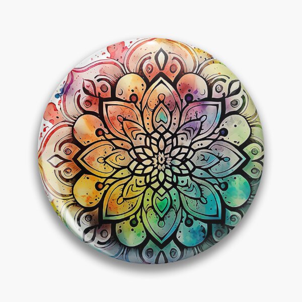 Item preview, Hermosa flor de mandala designed and sold by MuaveMotifs.