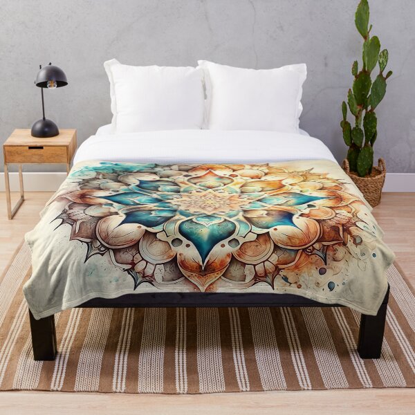 Item preview, Hermoso diseño floral de mandala designed and sold by MuaveMotifs.