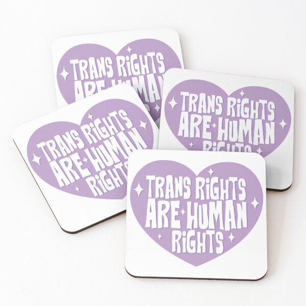 Item preview, Lavender Trans Rights are Human Rights designed and sold by Olivia Oltmanns.