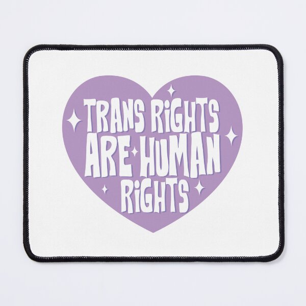 Item preview, Lavender Trans Rights are Human Rights designed and sold by Olivia Oltmanns.