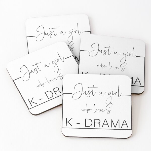 Item preview, Just a Girl Who Loves K Drama  designed and sold by minstore.