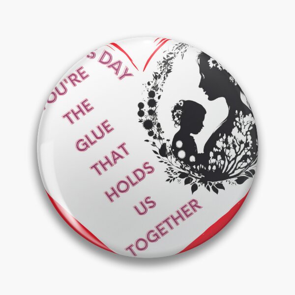 Item preview, Happy Mother's Day - You're the glue that holds us together designed and sold by InStickers.