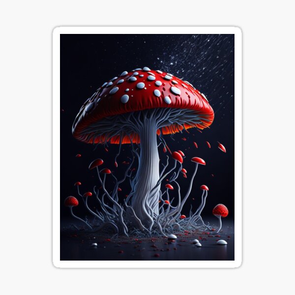 Mushroom #67 Part of the Mushroom Collection Sticker