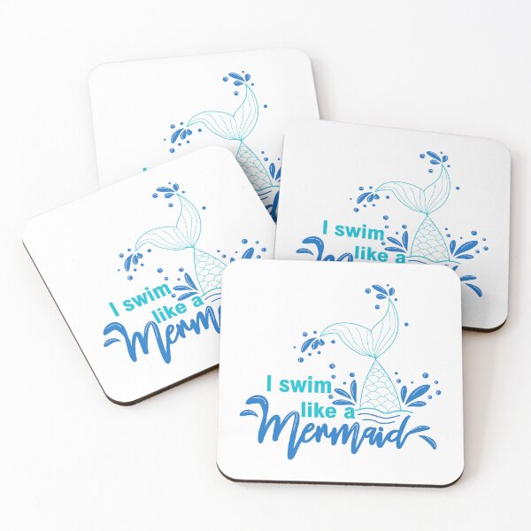 Item preview, I swim like a mermaid designed and sold by WearMood.