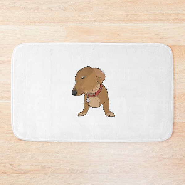 Item preview, Side eye dog dachshund meme designed and sold by Hanasroad.