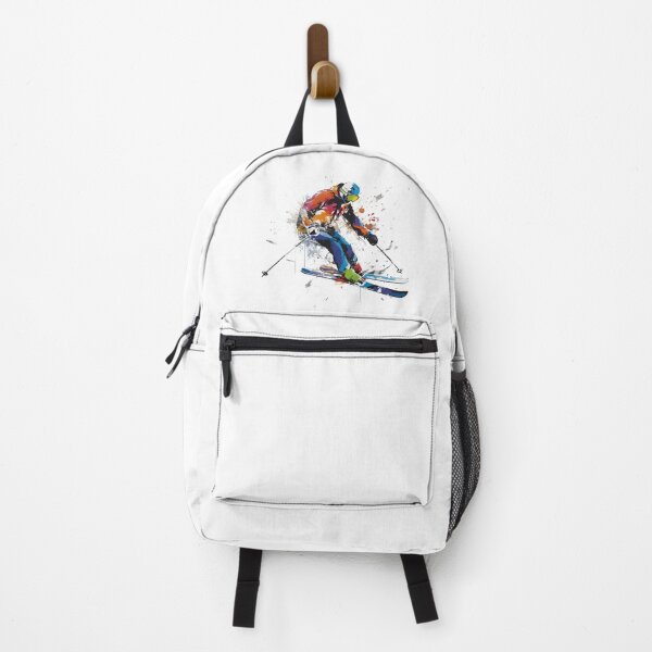 Item preview, Hit the Slopes in Style: Shop our Skier Print Apparel and Homeware Collection! designed and sold by ThePurpleMelon.