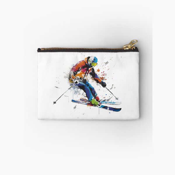 Item preview, Hit the Slopes in Style: Shop our Skier Print Apparel and Homeware Collection! designed and sold by ThePurpleMelon.