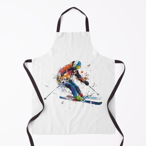 Item preview, Hit the Slopes in Style: Shop our Skier Print Apparel and Homeware Collection! designed and sold by ThePurpleMelon.