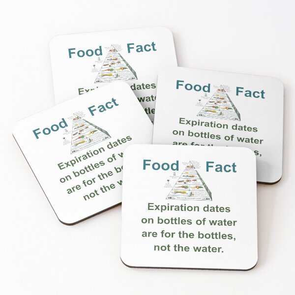 Artikelvorschau, Expiration Dates On Bottles Of Water - Food Fact entworfen und verkauft von CrankyOldDude.