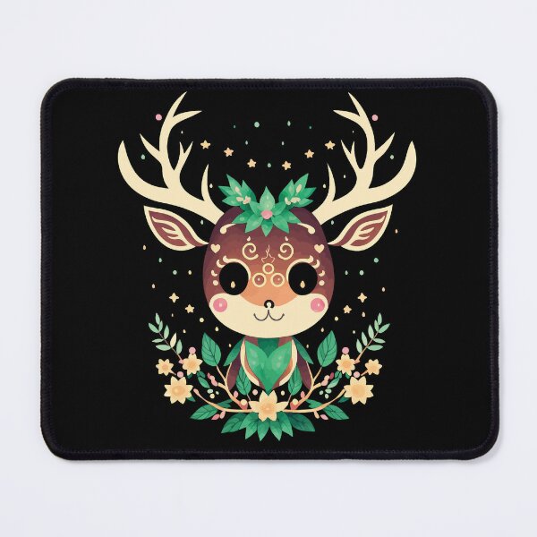 Kawaii Soft Girl Style Cartoon Deer Embroidered Tank Top - Kawaii Fashion  Shop