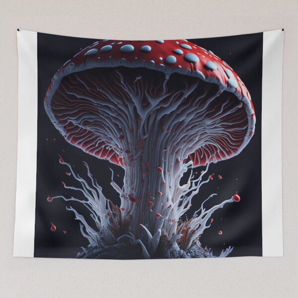 Item preview, Mushroom #69 Part of the Mushroom Collection designed and sold by Psychedelic Psychos.