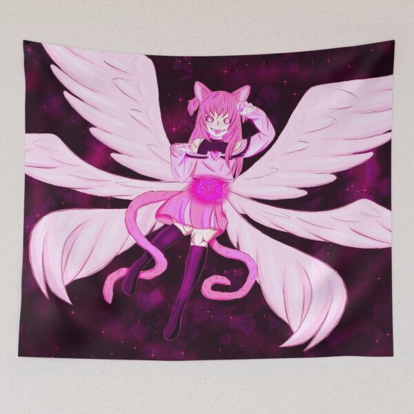 Item preview, Kitty in the void designed and sold by KittyFire Art.