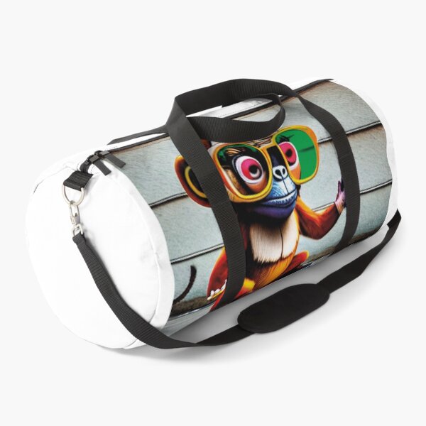 Item preview, crazy monkey on skates designed and sold by artegrafico92.