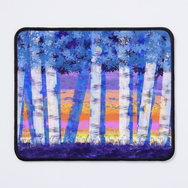 Item preview, SUNRISE BIRCHES designed and sold by Marni Scofidio Desi9ns.