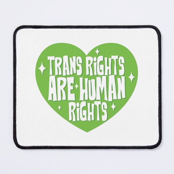Item preview, Green Trans Rights are Human Rights designed and sold by Olivia Oltmanns.