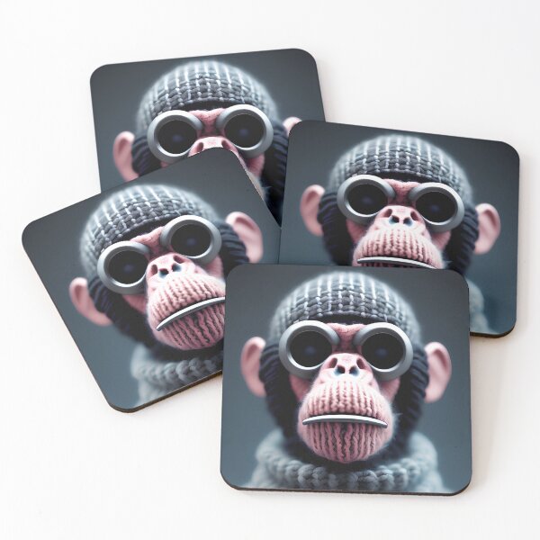 Item preview, chimpancé ciberpunk designed and sold by TeoDorskiy.