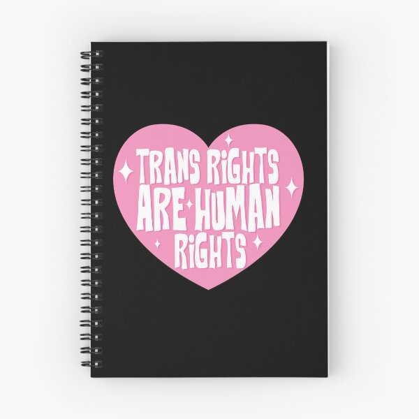 Item preview, Pink Trans Rights are Human Rights on Black designed and sold by Olivia Oltmanns.