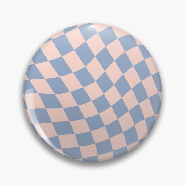 Item preview, Pastel Pink and Blue Twisted Checkerboard designed and sold by thelustrous.