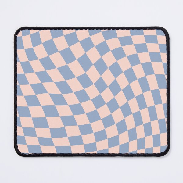 Item preview, Pastel Pink and Blue Twisted Checkerboard designed and sold by thelustrous.
