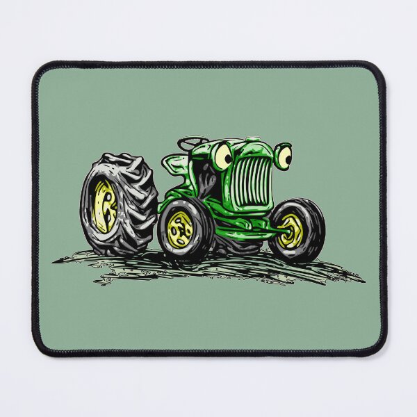 Item preview, Kid's Green Cartoon Tractor designed and sold by Glenn Mueller.