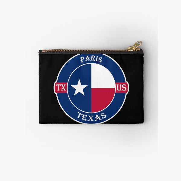 Artikelvorschau, Paris Texas Flag USA Seal Stamp Badge Travel Souvenir entworfen und verkauft von TeeHome.