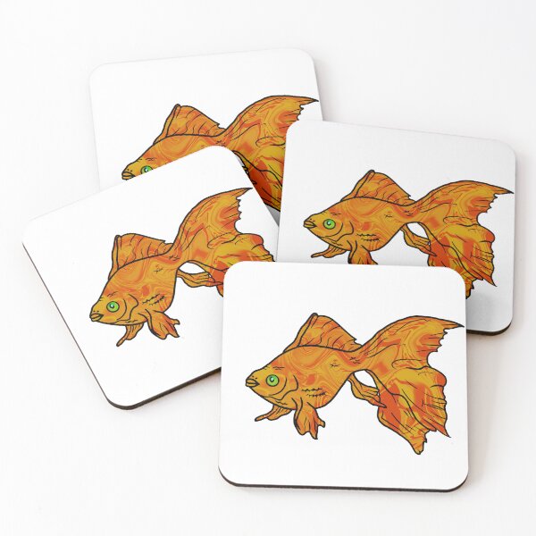 Item preview, Funky fish  designed and sold by LittleRavenCat.