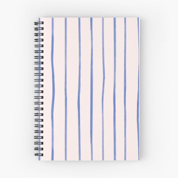 Item preview, Hand-drawn blue stripes on pink background. designed and sold by LucyFaulke.