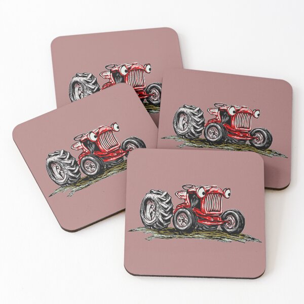Item preview, Kid's Red Cartoon Tractor designed and sold by Glenn Mueller.