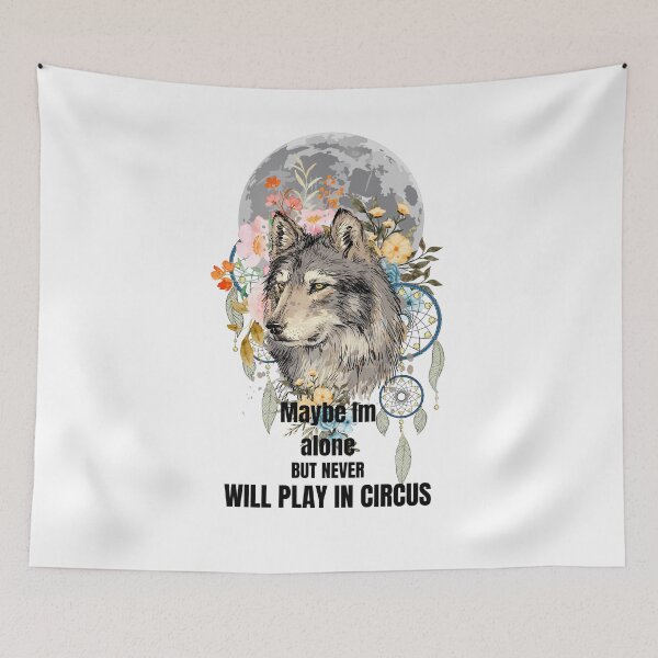 Item preview, Alone. wolf designed and sold by desssigner.