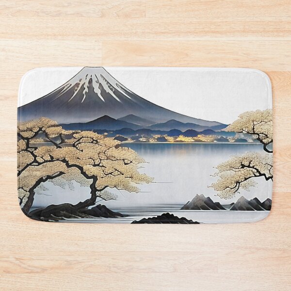 Item preview, "Reflections of Mount Fuji: Today's Sunset and Tomorrow's Sunrise" Blossom Set Today  designed and sold by 9000MilesToHome.