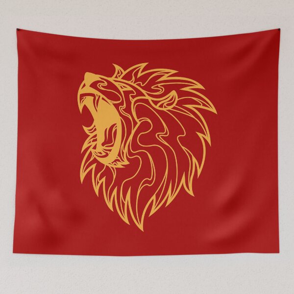 Item preview, scarlet and gold lion house, lines designed and sold by FamiFrikiV.