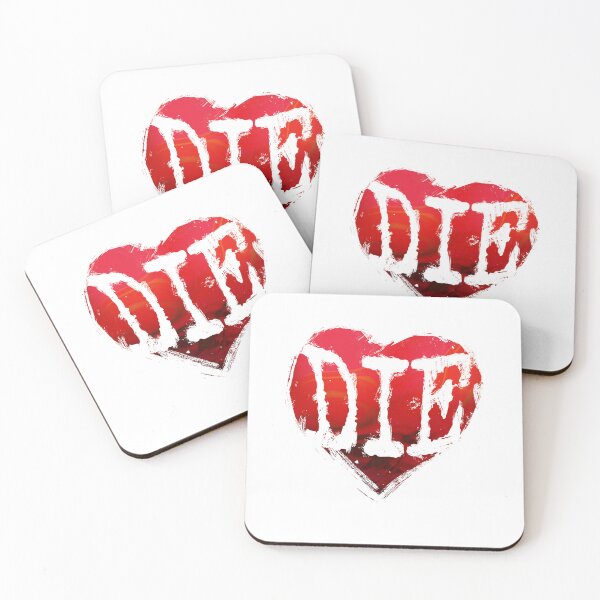 Item preview, Cold Hearted Die Heart | Marbled Heart Art  | Love Heart | Valentines designed and sold by Mitch616Art.