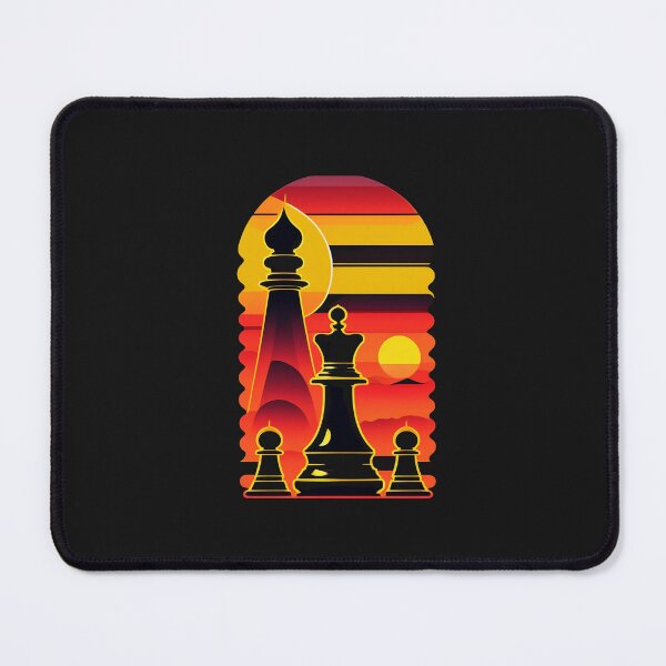 Item preview, Chess Retro Sunset designed and sold by Paintandgo.