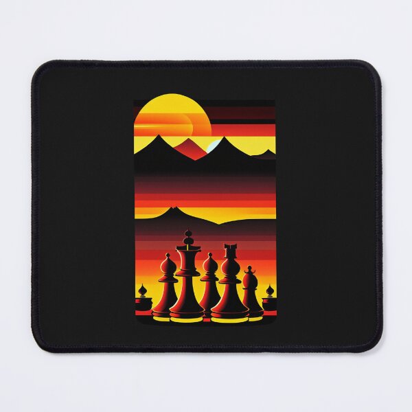 Item preview, Chess Retro Sunset designed and sold by Paintandgo.