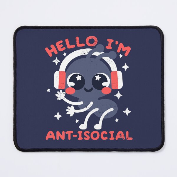 Item preview, Antisocial ant designed and sold by NemiMakeit.