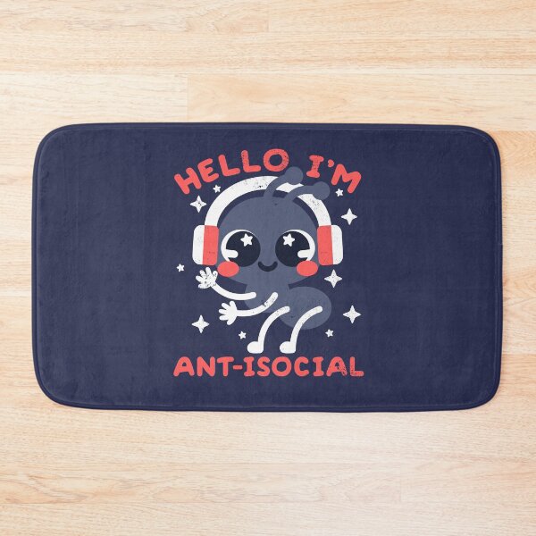 Item preview, Antisocial ant designed and sold by NemiMakeit.