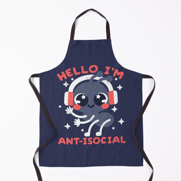 Item preview, Antisocial ant designed and sold by NemiMakeit.