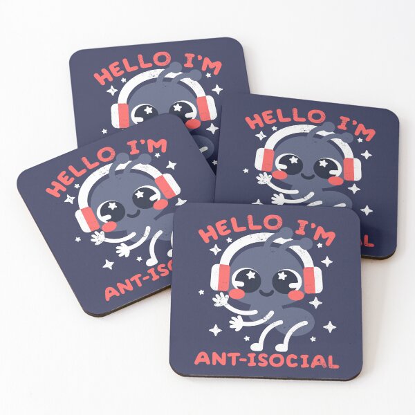 Item preview, Antisocial ant designed and sold by NemiMakeit.