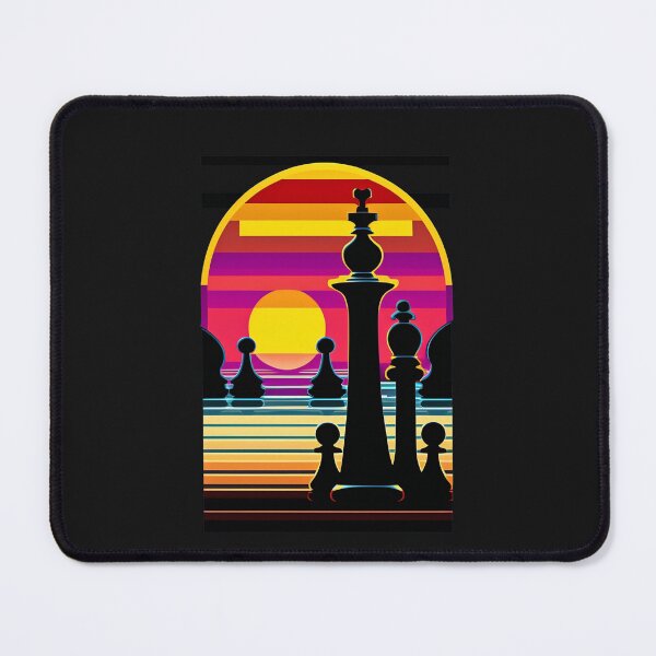 Item preview, Chess Retro Sunset designed and sold by Paintandgo.